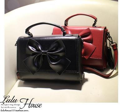 มาใหม่ พร้อมส่ง กระเป๋า Luluhouse รุ่น L118-02blaR14bl กระเป๋าสวยเกาหลี มี 2 สีให้เลือก ดีไซน์สวย